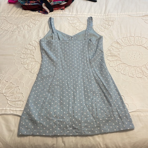 Blue polka dot sundress - Picture 2 of 4